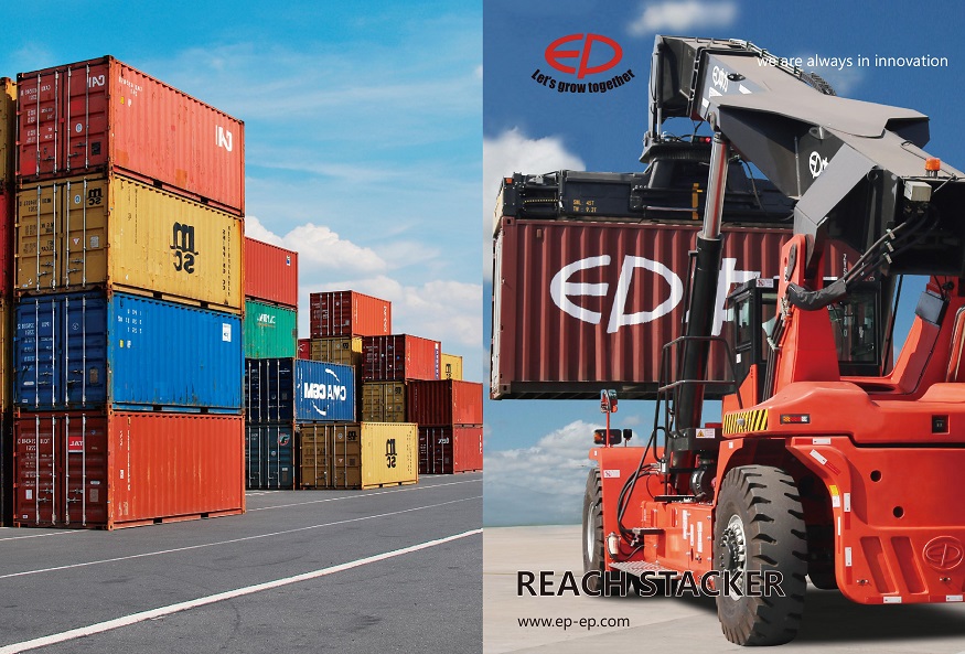 Xe nâng hàng container 45 tấn, model ZL450/ZL450-A